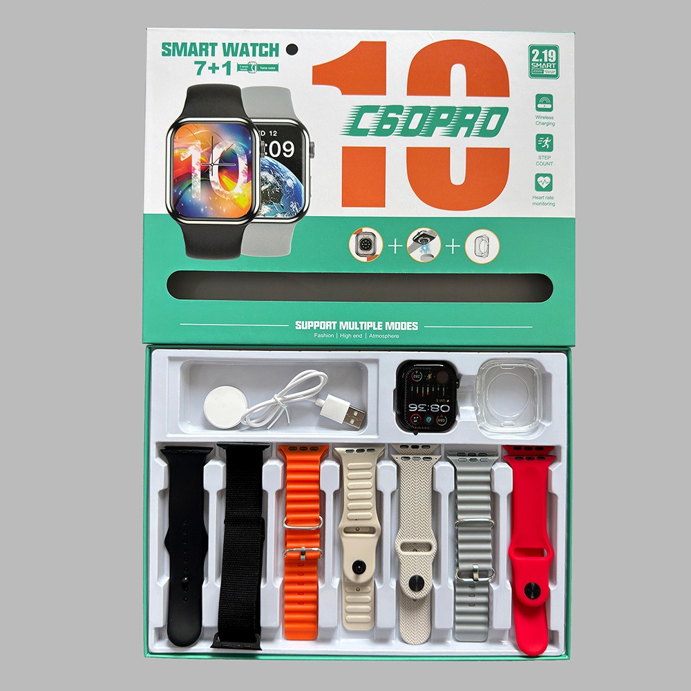 Ultra Smartwatch Series Waterproof Sports Watch Bluetooth Call Wireless Charging